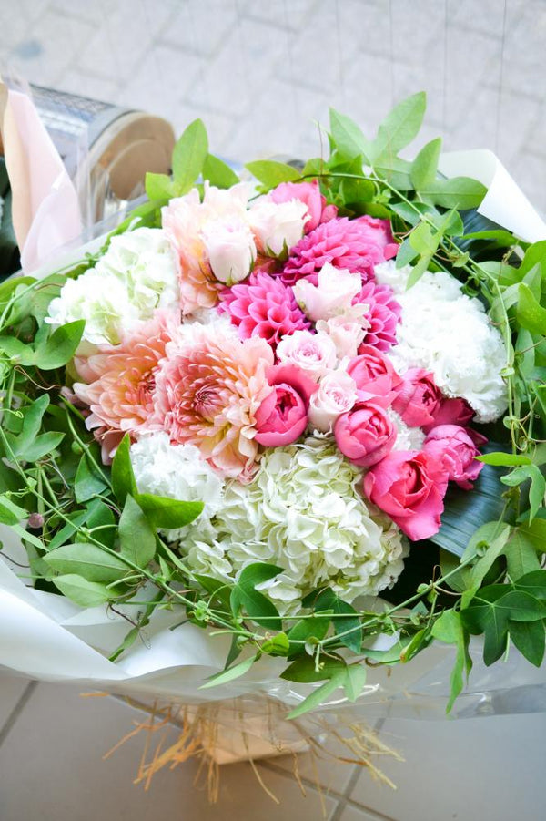 ダリア 花束 バラミックス