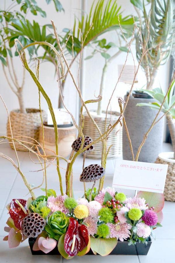 豪華　アレンジメント　レンダイ