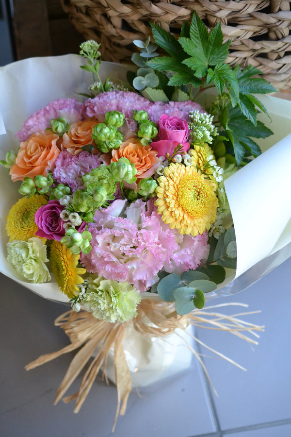 ミックス 花束 カラフル