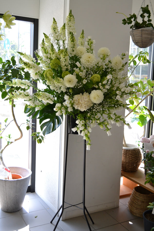 ホワイト・スタンドアレンジ